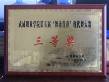 第五屆“舞動青春”現代舞大賽-三等獎