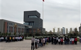 經濟管理系舉行升旗儀式