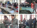 汽車工程系2011級中銳班學生畢業技能考核工作圓滿結束