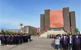 武威職業學院2020年春季學期第十五周升旗儀式