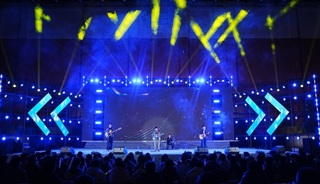 武威職業技術大學舉辦第二十屆校園歌手大賽暨慶元旦青春歌會