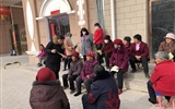 經濟管理系黨總支開展“文明與你同行，創城從我做起”主題黨日活動