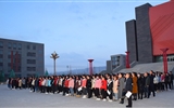 現代農業技術系舉行升國旗儀式