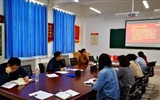 現代農業技術系黨總支開展學習“時代楷模”古浪縣八步沙林場“六老漢”三代人治沙造林先進事跡主題黨日活動