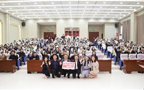 黨的二十屆四中全會精神團(tuán)中央青年講師團(tuán)示范宣講報告會在武威職業(yè)技術(shù)大學(xué)成功舉辦