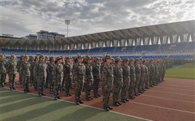 武威職業技術大學舉行2025級新生軍訓開訓動員大會